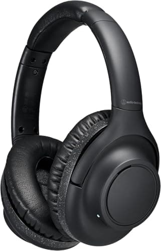 Image of Audio-Technica ATH-S300BTBK Wireless Noise Cancelling Headphones Black