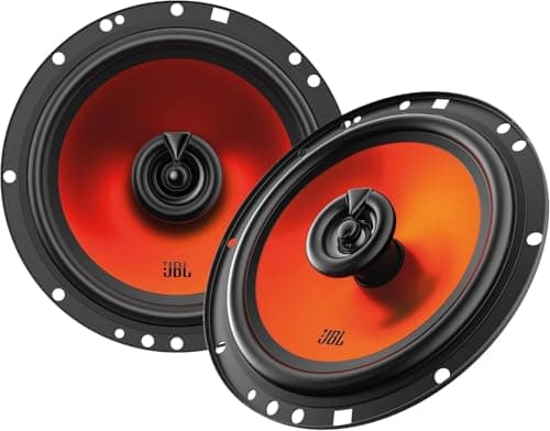 Image of JBL Stage1 GEN2 62F – 6.5 Inch (165mm) 2-Way Coaxial Car Speakers – 50W RMS – 220W Peak – High Sensitivity – OEM Replacement Audio – No Grille – Easy Install – Set of 2
