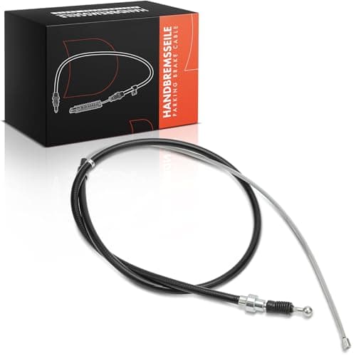 Image of Frankberg 1x Handbrake Cable Rear Left Compatible with A3 8L1 1.6L-1.9L 1996-2003 Oct.Avia I Estate 1U5 1.4L-2.0L 1998-2010 Golf IV 1J1 1.4L-2.3L 1997-2005 Replace# 1J0609721AC