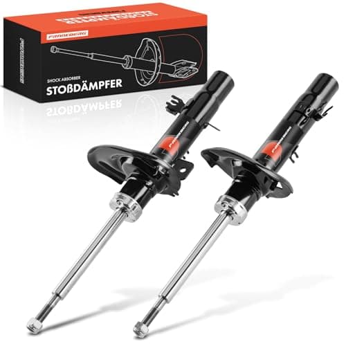 Image of Frankberg 2x Shock Absorber Strut Front Left Right 517mm Gas pressure Compatible with C4 Cactus C3 II SC Replace# 5208F8, 339802