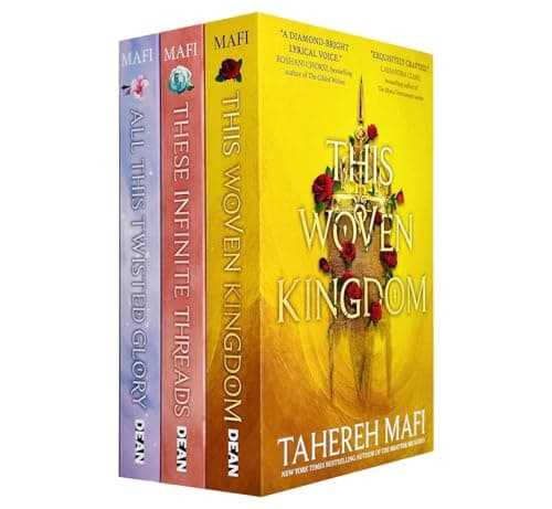 Image of This Woven Kingdom Series 3 Books Collection Set By Tahereh Mafi (This Woven Kingdom, These Infinite Threads, All This Twisted Glory)
