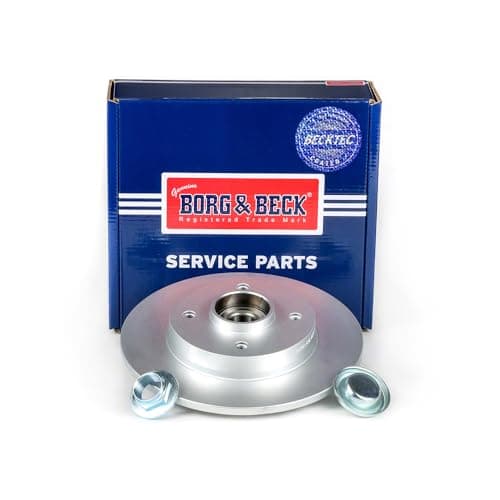 Image of Borg & Beck BRAKE DISC SINGLE Peugeot 308 07-