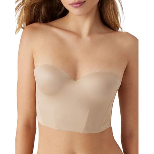 Image of b.tempt'd Women's Future Foundation Backless Strapless Bra, Opaque, Au Natural, 34D