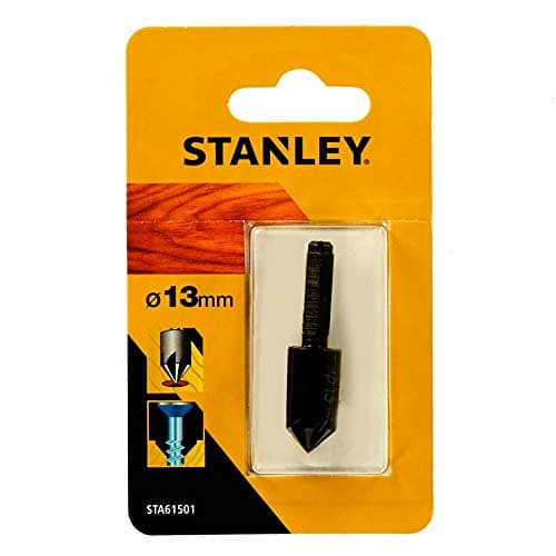 Image of Stanley STA61501-XJ Drill Bit/Drill Bits (Drill, Countersink Drill Bit, Wood, Hex Shank, Black, Blister)