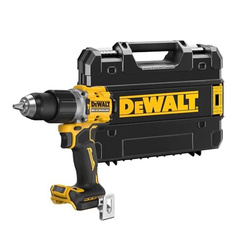 Image of DEWALT 18V XR Brushless Hammer Drill Driver, Tool only in TSTAK Box, DCD805NT-XJ