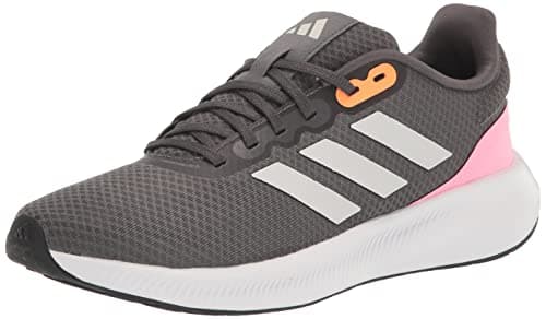 Image of adidas Women's Run Falcon 3.0 Shoe, Grey/Crystal White/Beam Pink, 8 UK
