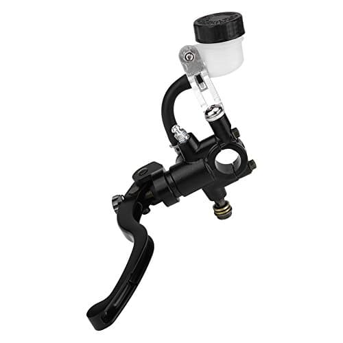 Image of Keenso Front Brake Master Cylinder, 22mm 7/8" Universal Motorcycle Round Hydraulic Brake Cylinder Master Clutch Lever(Front Right) Master Cylinder and Parts Master Cylinders and Parts