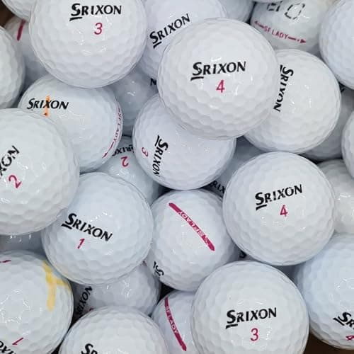 Image of SDP Golf Balls – Premium Used Soft Feel Lady Pearl/A Grade Recycled Lake Balls for Srixon Golf Balls - Used, Not New - Pack of 24