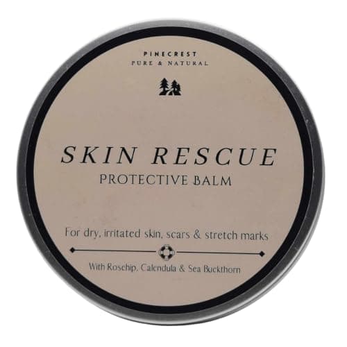 Image of Skin Rescue Protective Balm for Dry, Irritated Eczema Prone Skin with Rosehip, Calendula and Sea Buckthorn