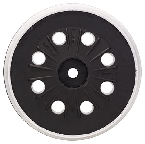 Image of Bosch Accessories 1x Backing Pad (Paint, Plaster, Ã˜ 125 mm, 8 Hole, Medium-Hard, Accessoires Random Orbital Sanders)