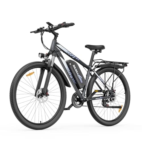 Image of WITAMBIKE 29" Electric Mountain Bike for Adults, 750W Motor & 48V 20Ah Battery, 21-Speed Off-Road E-Bike, 75Nm Torque, Mechanical Disc Brakes, 130kg Max Load, Grey
