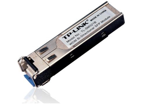 Image of TP-Link TL-SM321B 1000Base-BX WDM Bi-Directional SFP Module, LC connector, TX:1310nm/RX:1550nm, single-mode, 10km