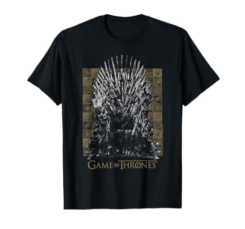 Image of Game of Thrones Iron Throne T-Shirt