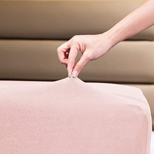 Image of Family Bedding King Size Fitted Sheets Brushed Cotton | Jersey Cotton Bed Sheet Fitted King Deep | Pink Fitted Sheet King Size | Bed Sheet Cover King Size (King, Pink).