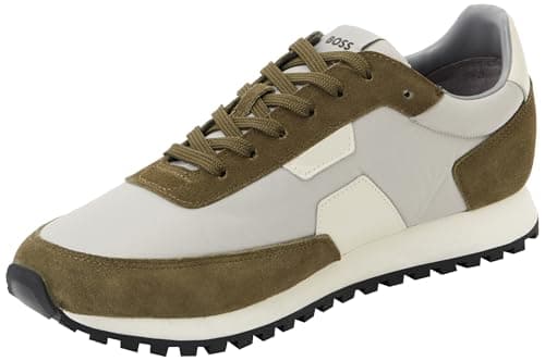 Image of BOSS Men's Parkour-l Runn Nybsd Trainers, Open Green, 6 UK