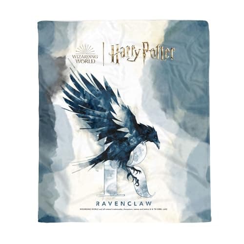 Image of Harry Potter Ravenclaw Watercolour Effect Fleece Blanket M