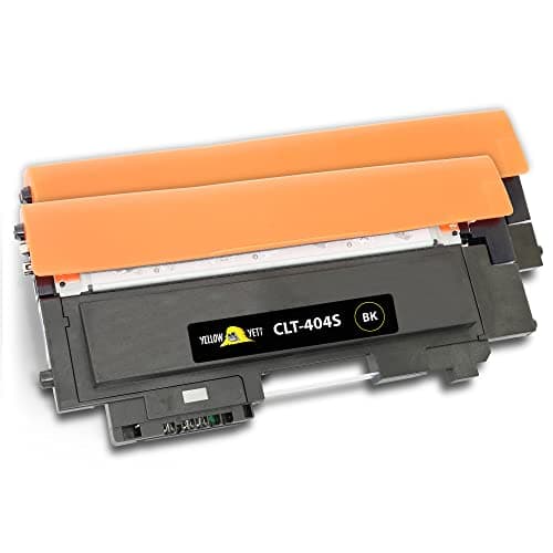 Image of YELLOW YETI CLT K404S 404S Toner Cartridge Compatible with Samsung Xpress SL-C430 SL-C430W SL-C480 SL-C480FW SL-C480W SL-C480FN Black, 2 Pack