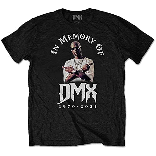 Image of DMX in Memory Official Tee T-Shirt Mens Unisex (Small) Black