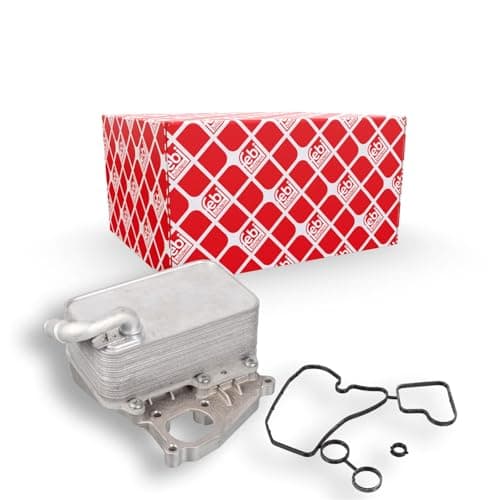 Image of Febi Bilstein Oil Cooler Engine Oil Cooler Suitable for A4 A5 A6 A7 Q5 Q7 3.0 Tdi