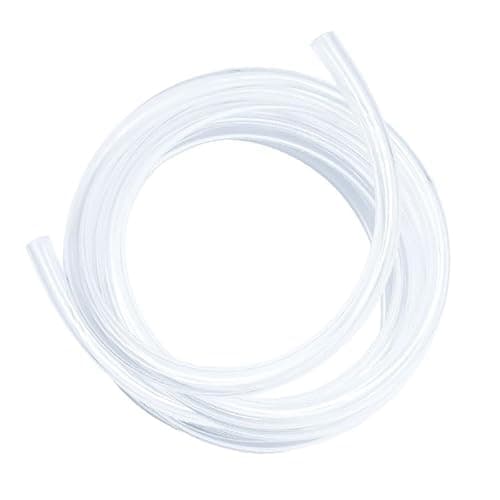 Image of 6mm ID x 8mm OD Clear PVC Hose Flexible Tubing for Aquariums/Garden Pumps/Air Compressors, Weatherproof Water & Air Transfer Pipe