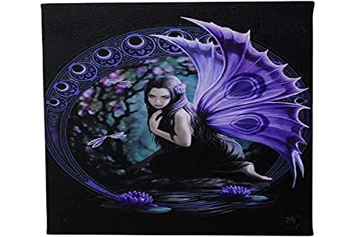 Image of Canvas Plaque | Naiad by Anne Stokes | H25cm X W19cm X D1.5cm | pack of 1