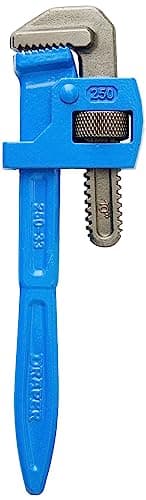 Image of Draper 250 x 33mm Adjustable Pipe Wrench | Stillson Pattern Plumbing Tool | Tap Spanner | Forged Carbon Steel | 17184