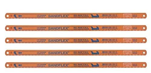Image of 5 x Bahco 3906 Sandflex Hacksaw Blades 300mm (12in) x 32tpi BAH3906325P