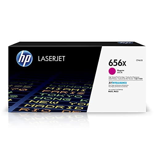 Image of HP CF463X 656X High Yield Original LaserJet Toner Cartridge - Magenta