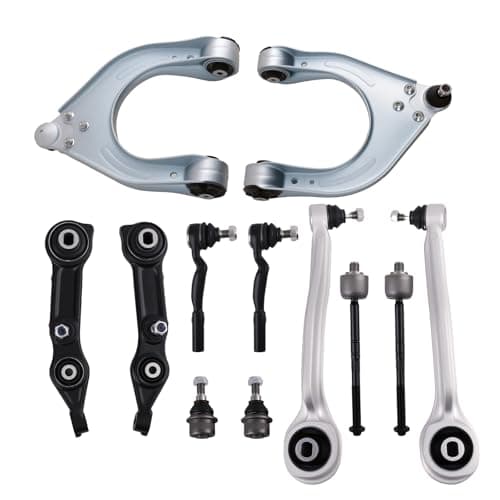 Image of maXpeedingrods 12 Piece Front Suspension Wishbone Track Control Arms Set for Mercedes W211 S211 CLS C219