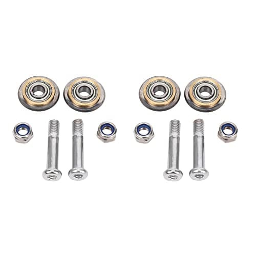 Image of Tsudoku 4 Pcs Tile Wheel Cutter Tile Cutter Replacement Scoring Wheel with Bolt and Lock Nut for Manual Tile Cutting Machine