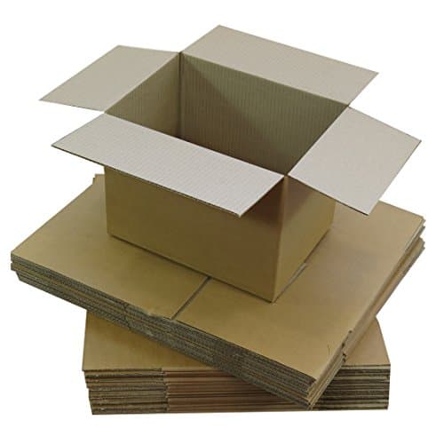 Image of Triplast 203 x 152 x 152mm Small Single Wall 8x6x6" Shipping Mailing Postal Gift Cuboid Cardboard Boxes (Pack of 5)