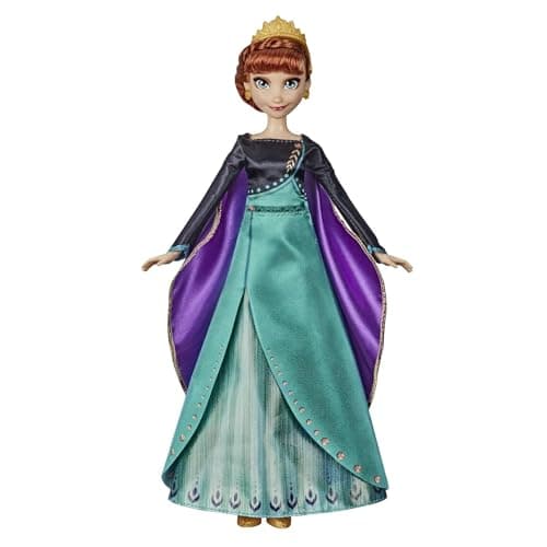 Image of Disney Frozen Musical Adventure Anna Singing Doll, Sings ‘Some Things Never Change’ Song from 2 Movie, Anna Toy for Kids