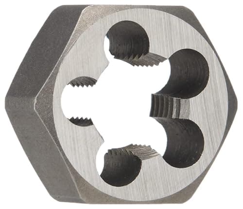 Image of Drill America m39 X 3 Carbon Steel Hex Rethreading Die, DWT Series