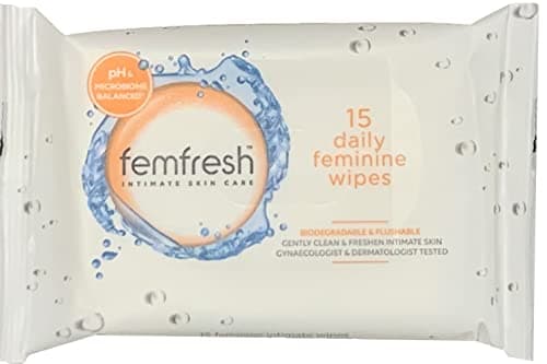 Image of Femfresh 15 Intimate Hygeine Wipes x 12 Packs
