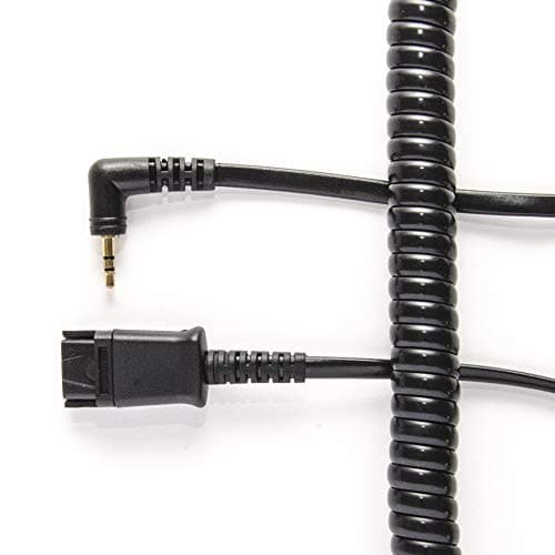 Image of JPL BL-06+P-019 Plantronics Compatible Quick Disconnect Bottom Lead