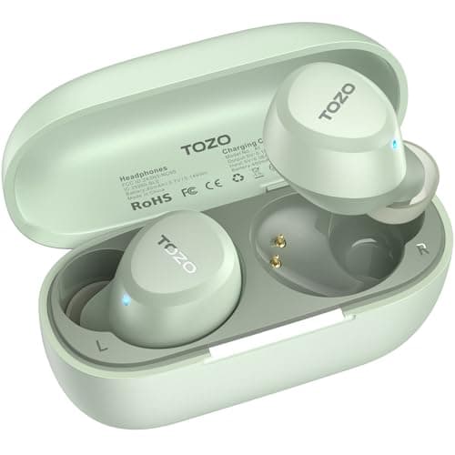 Image of TOZO A1 Wireless Earbuds, Bluetooth 5.3 Earphones, Support APP EQ Setting, 32H Long Playtime, Ear Buds with HiFi Stereo Sound, Light-Weight Wireless Earphones, IPX5 Waterproof