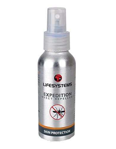 Image of Lifesystems Insect Repellent Expedition Sensitive Pump Spray Repels Mosquitoes, Midges, Biting Insects and Ticks | Up to 6hrs Protection | Ideal for Children: DEET-Free Formula, Silver, 50 ml