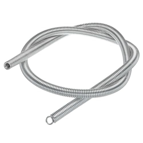 Image of Sourcing Map Spring Tube Bender - OD 15mm/0.59" Steel Spring Pipe Copper Tubes 1100mm/43.31" Long for 3/4" Copper Pipe(19mm) in Home Renovations, Electrician Wiring Bending