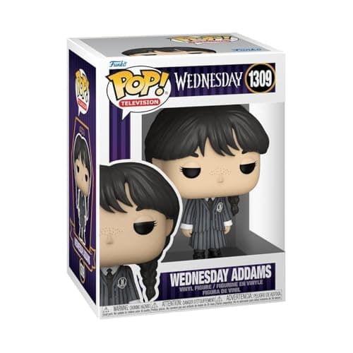 Image of Funko POP! TV: Wednesday Addams - Collectable Vinyl Figure - Gift Idea - Official Merchandise - Toys for Kids & Adults - TV Fans - Model Figure for Collectors and Display