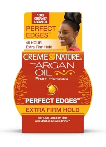 Image of Creme of Nature Argan Oil From Morocco Perfect Edges Extra Firm Hold, 63.7 g