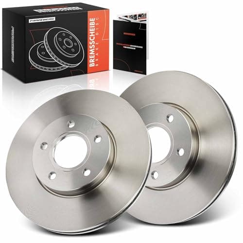Image of Frankberg Brake Disc Set incl. 2x Discs Front Vented Ø278mm Compatible with Focus III Turnier C-Max II DXA/CB7 DXA/CEU Replace# AV611125DA,1790221