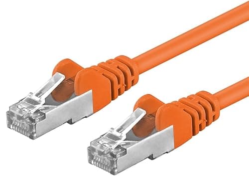 Image of Premium Cord Patch Cable CAT6a S-FTP, RJ45-RJ45, AWG 26/7 1.5 m Orange