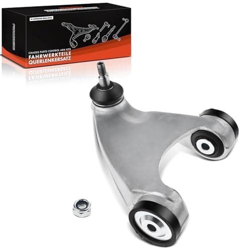 Image of Frankberg Wishbone Arm Front Axle Right Passenger Side Upper Compatible with 147 937 2000-2010 156 932 1997-2006 GT 937 2003-2010 Replace# 60651940