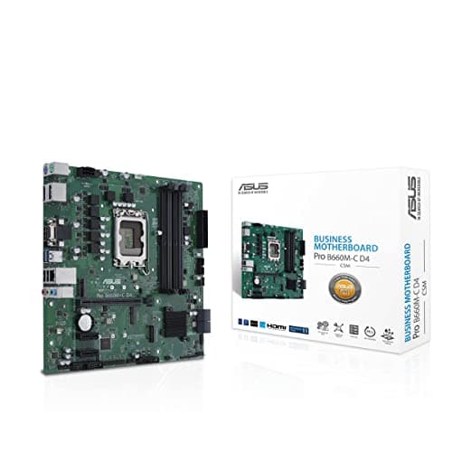 Image of ASUS PRO B660M-C D4-CSM (Socket 1700/B660/DDR4/S-ATA 600/Micro ATX)