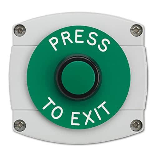 Image of ASEC 3E0656-GB-PTE Surface Mounted Press To Exit Button