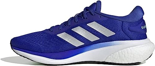 Image of adidas Men's Supernova 2.0 Shoes, Lucid Blue/Silver/Cloud White, 11 UK