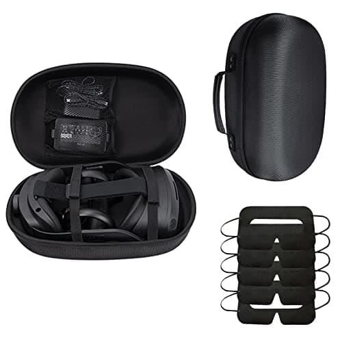 Image of Carrying Bag for HTC Vive Focus 3 VR Glasses,EVA Hardshell Shockproof Protective Case Travel Storage Bag Fits for Vive Focus 3 Gaming Headset and Cables
