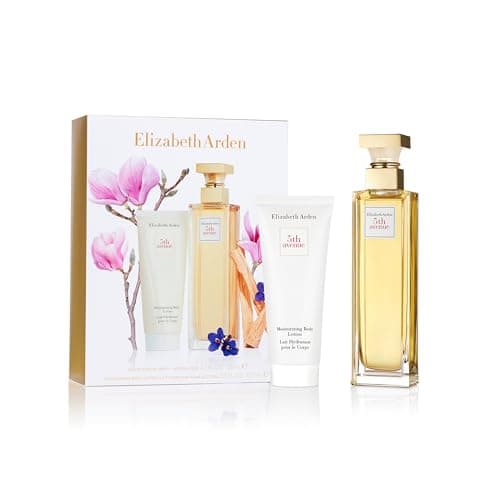 Image of Elizabeth Arden 5TH AVENUE Eau de Parfum 125ml 2-piece Gift Set, floral woody perfume, luxury fragrance gifting for women