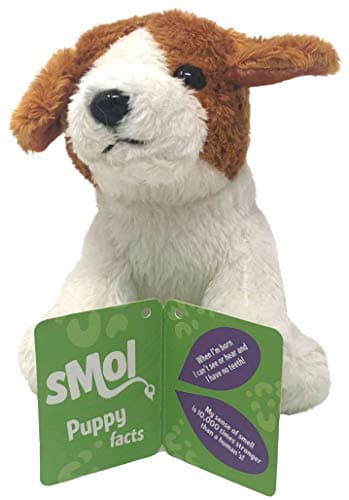 Image of Living Nature Border Collie Plush Toy - Recycled Stuffed Animal for Kids & Dog Lovers