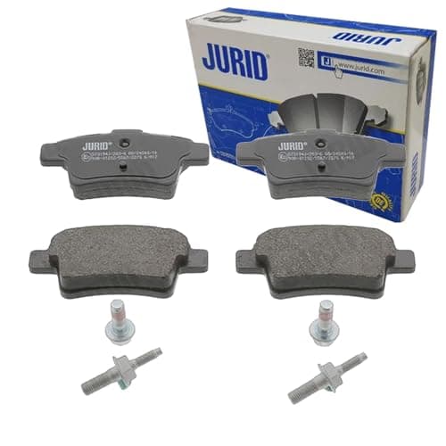Image of Jurid 573194J Brake Pad Set, disc brake pad set (4 Parts)